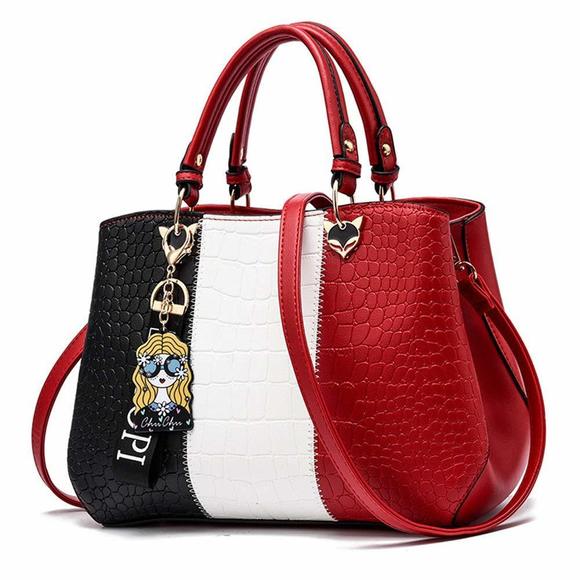 Handbags Fashion Ladies Purses Pu Leather Satchel Shoulder Tote :v - Picture 1 of 6